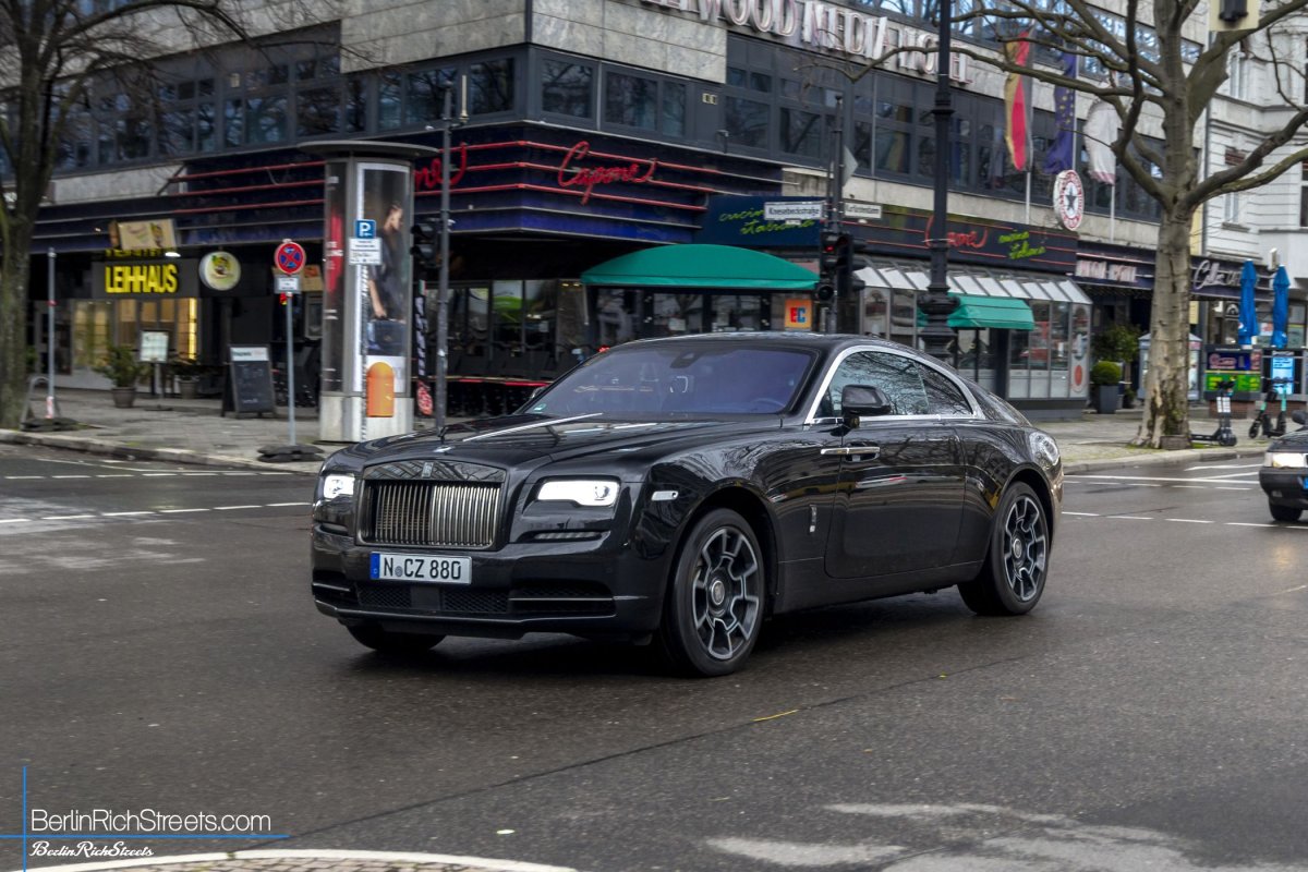 Rolls-Royce Wraith Series II Black Badge spotted in Berlin — BerlinRichStreets